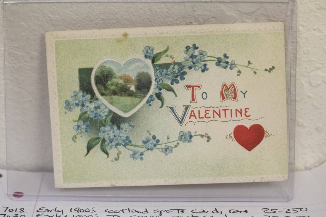 Early 1900's Valentine's Day Postcard: as shown
