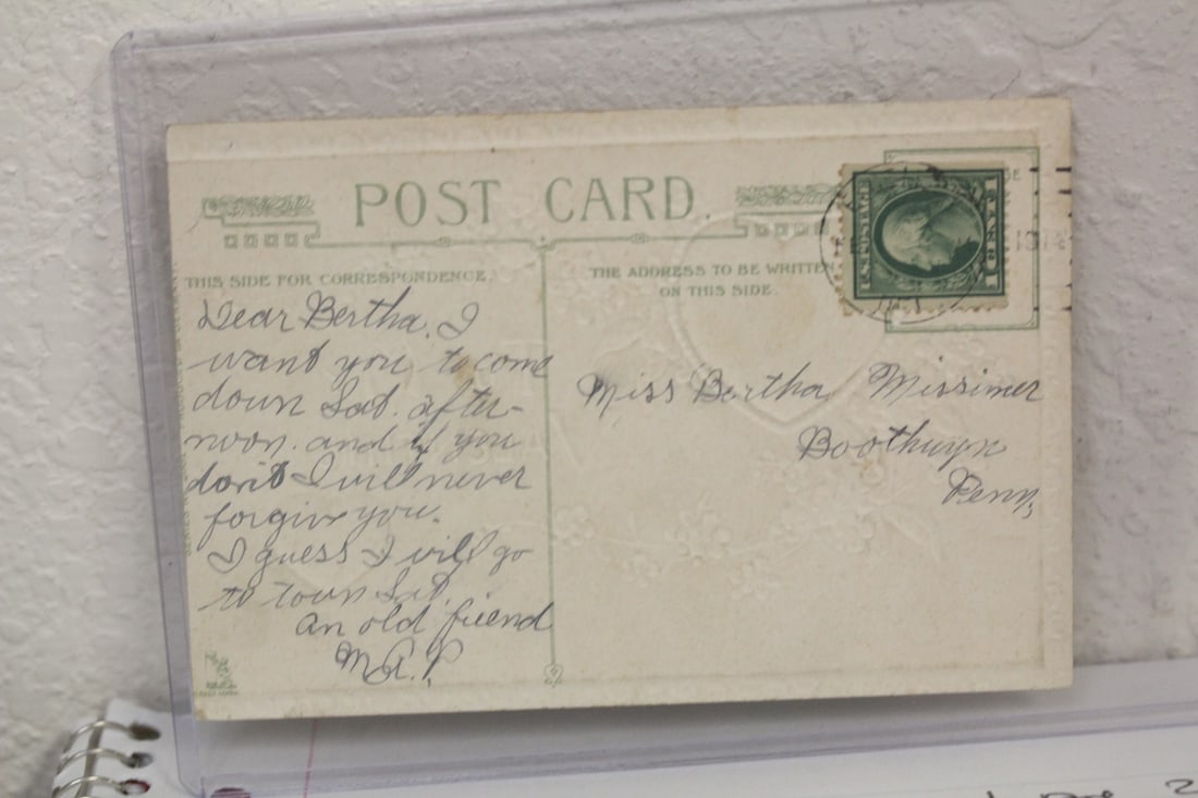Early 1900's Valentine's Day Postcard - 2