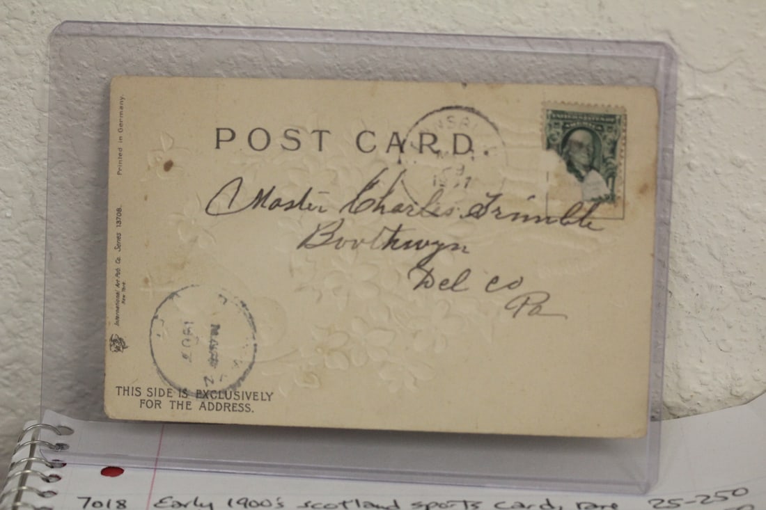 Early 1900's Easter Holiday Postcard - 2