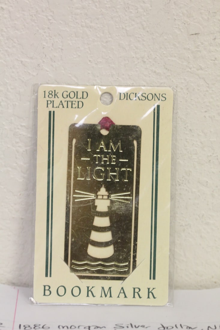 18Kt Gold Plated Bookmark: as shown
