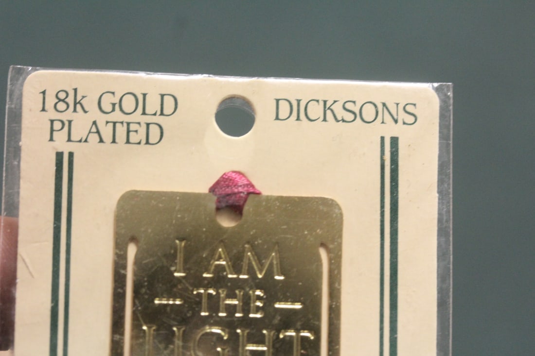 18Kt Gold Plated Bookmark - 3