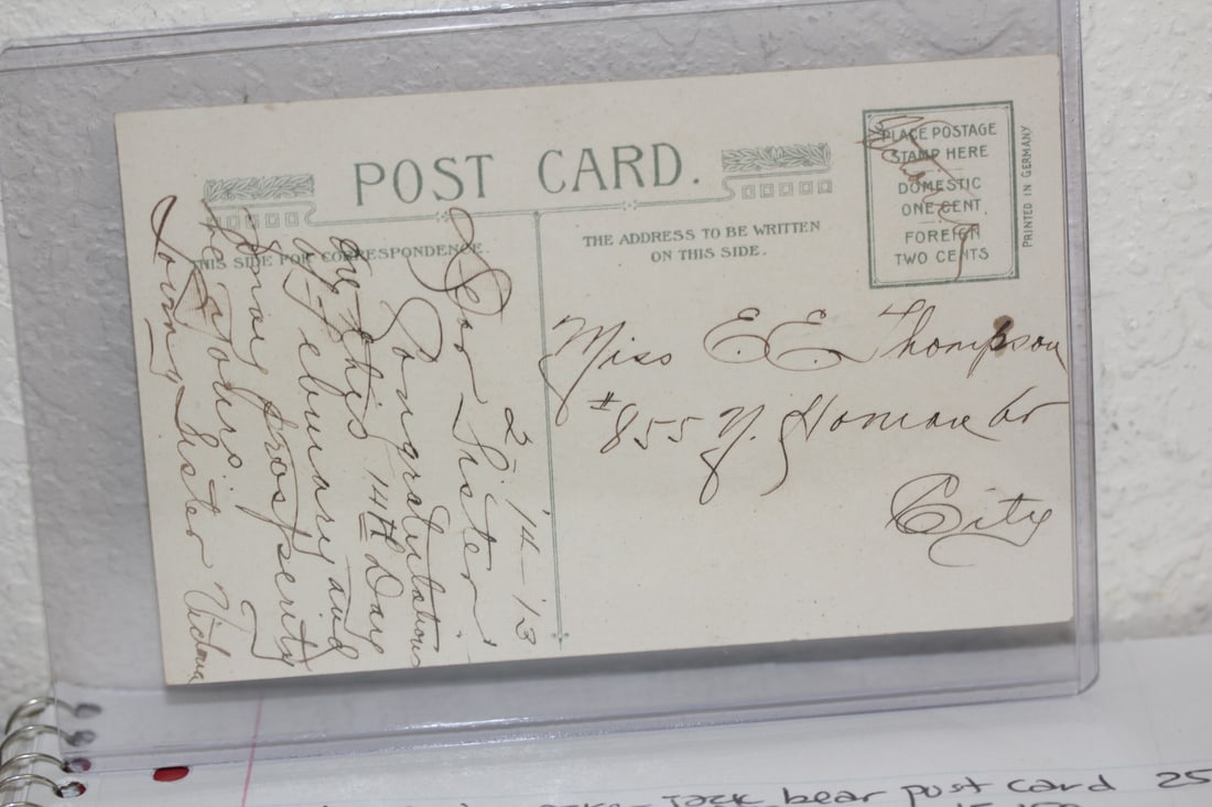 Early 1900's Postcard - 2