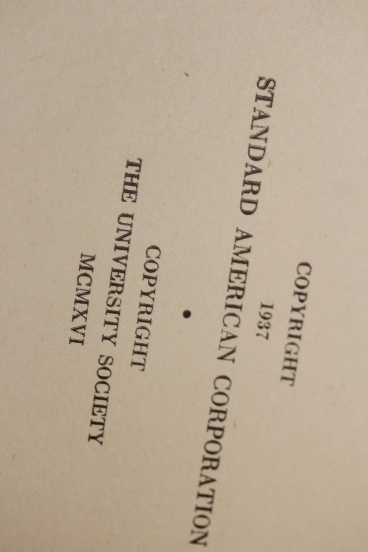1937 The Standard American Encyclopedia - 2
