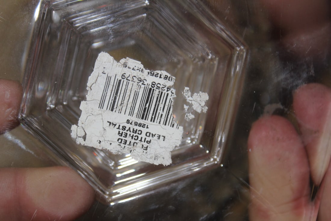 Decorative Lead Crystal Pitcher - 4