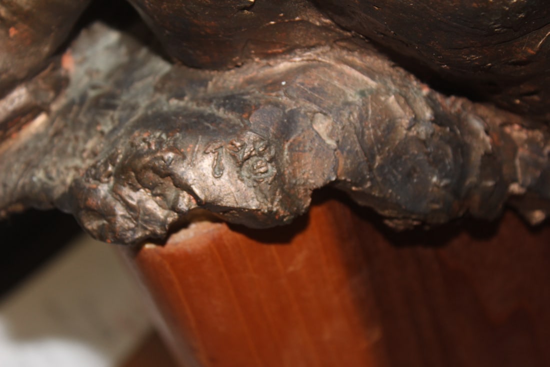 Elgible Signed Terracotta Scuplture - 5