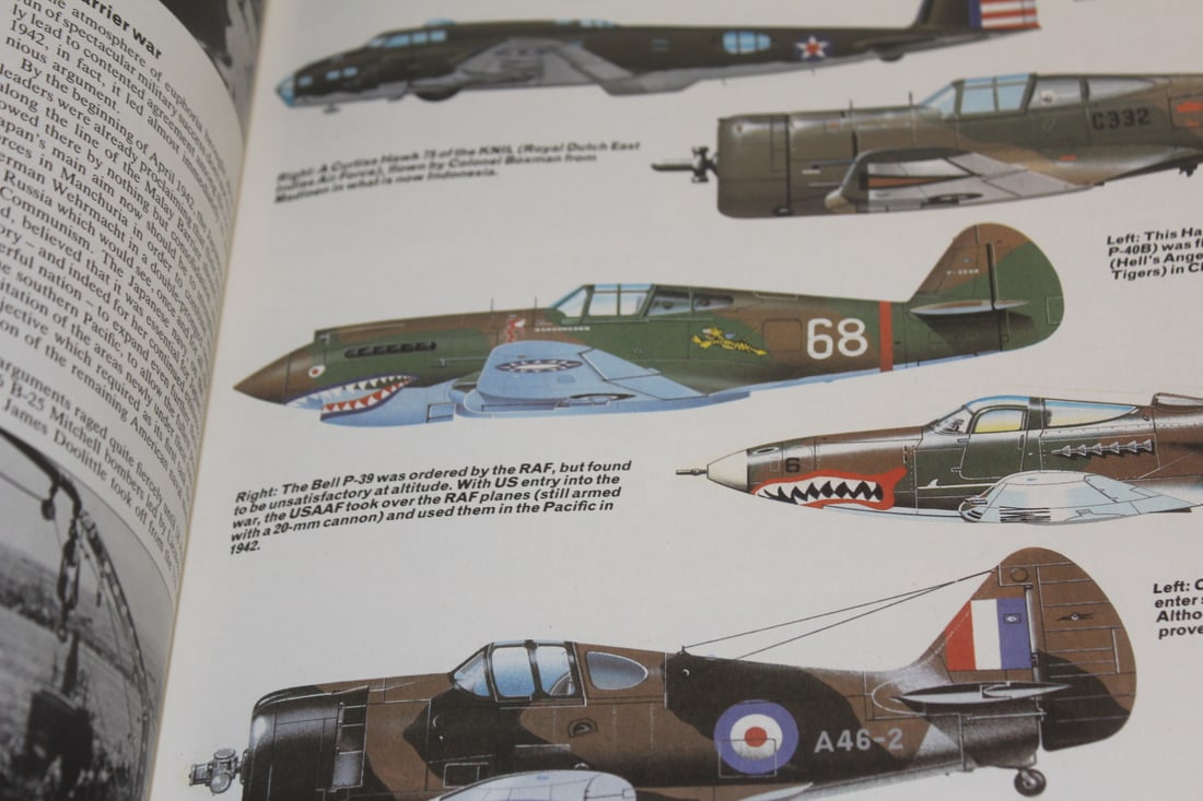 Hardcover Book on WWII - 2