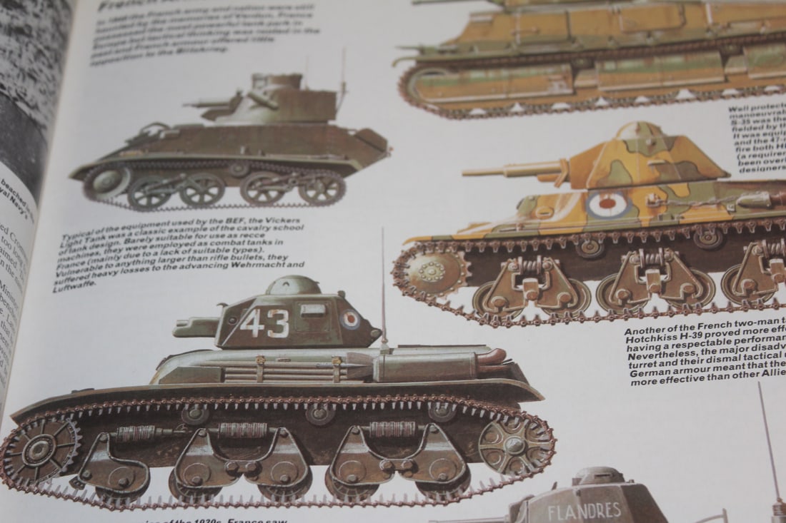 Hardcover Book on WWII - 5