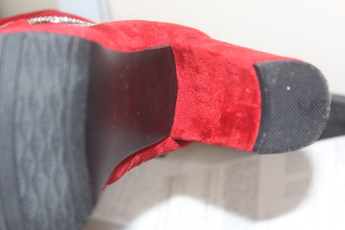Pair of Red Boots - 3