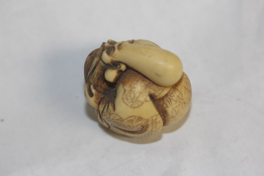 Vintage Japanese Resin Okimono - 2
