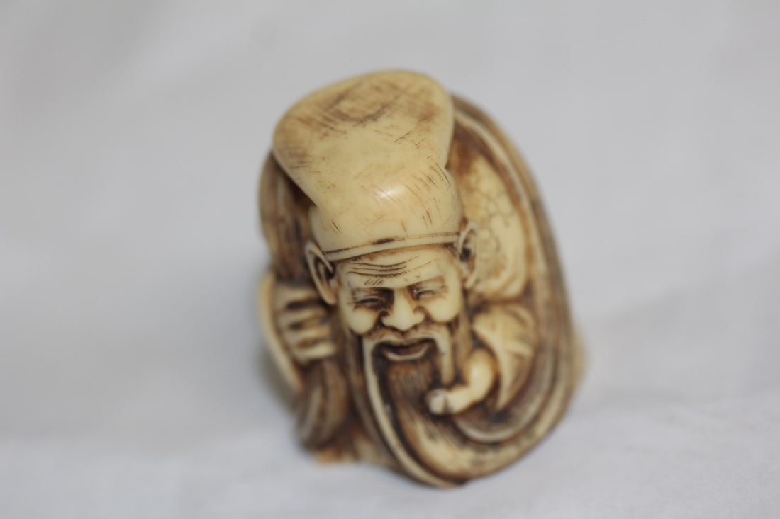 Vintage Japanese Resin Okimono - 2