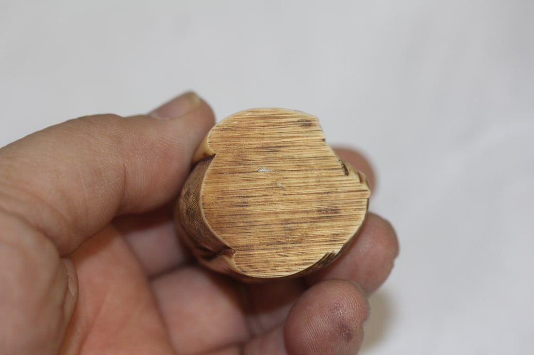 Vintage Japanese Resin Okimono - 5
