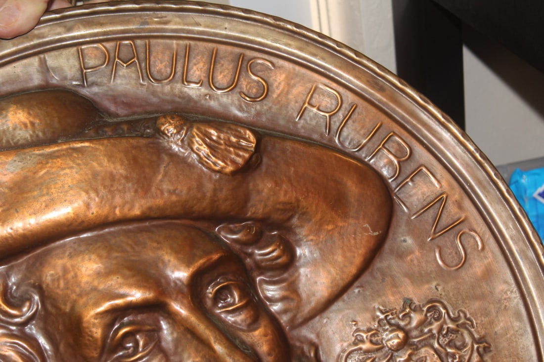 Peter Paul Rubens Copper Wall Hanger - 5
