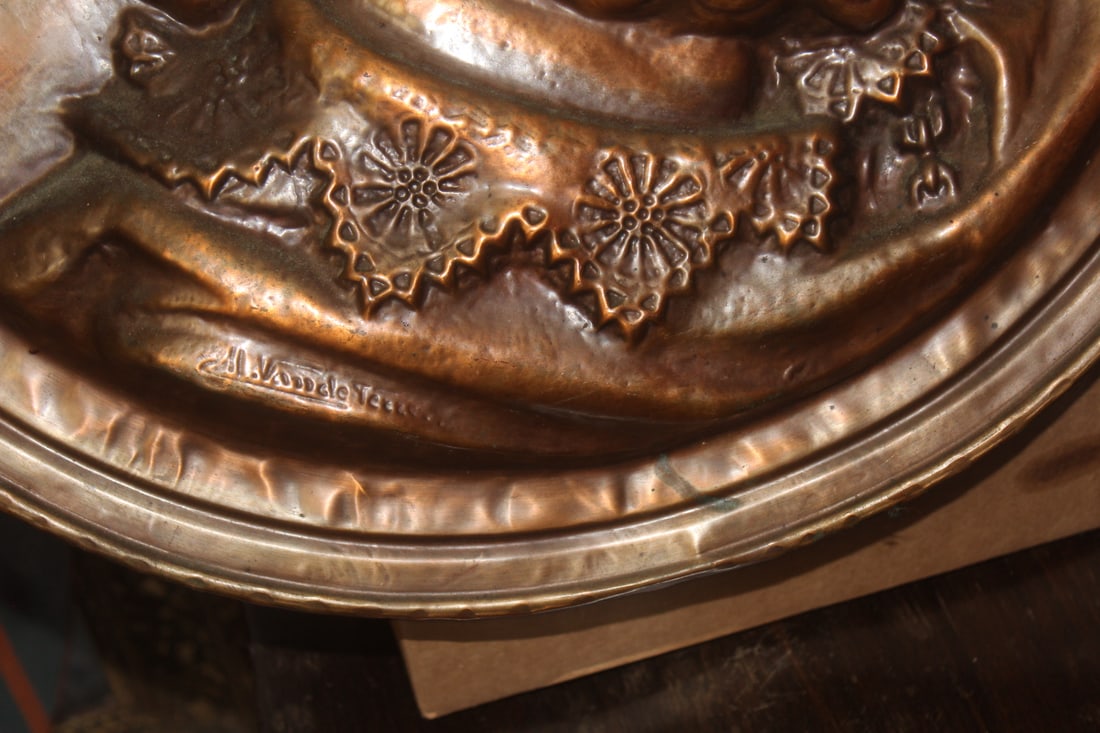 Peter Paul Rubens Copper Wall Hanger - 6