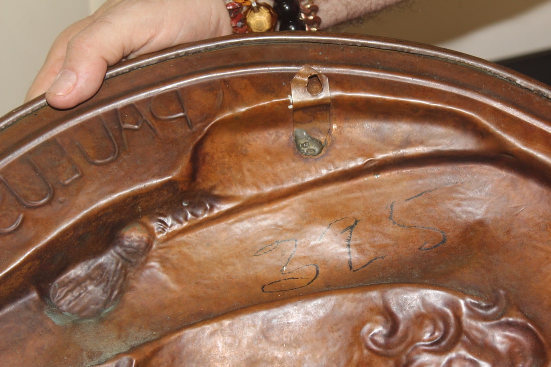 Peter Paul Rubens Copper Wall Hanger - 8