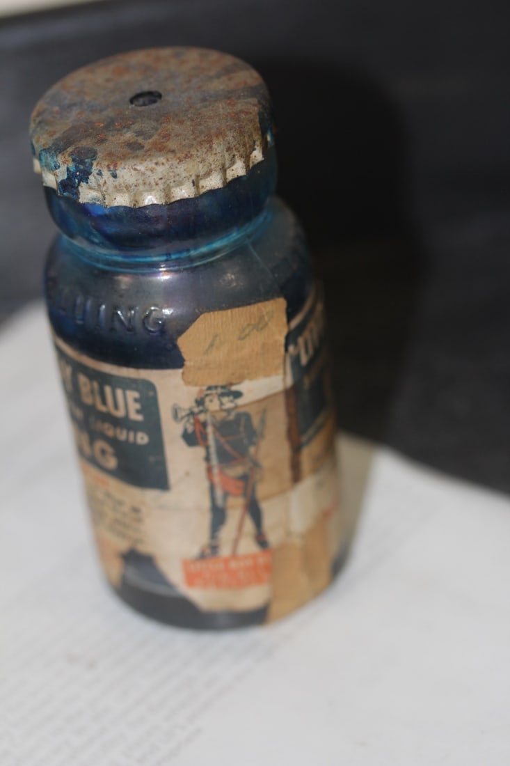 Vintage Little Boy Bluing Bottle - 2
