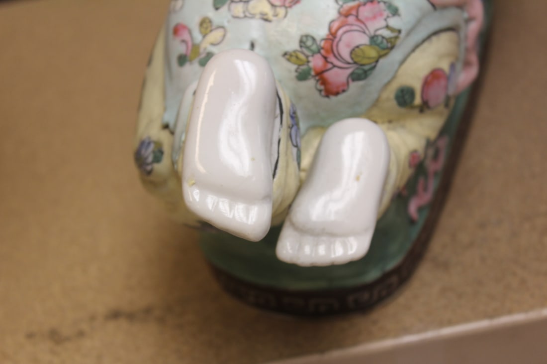 Chinese Ceramic Pillow - 5