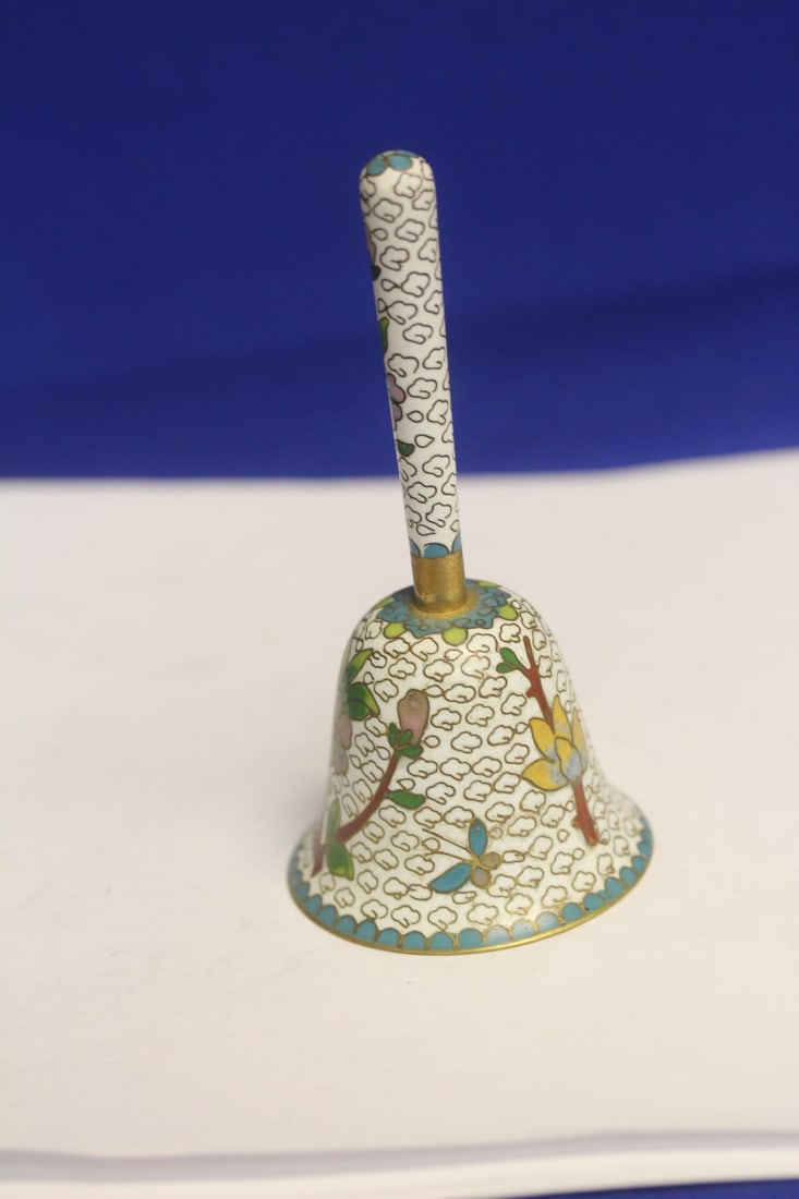 Vintage Cloisonne Bell - 2