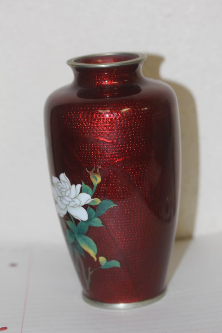 Japanese Cloisonne Vase - 3