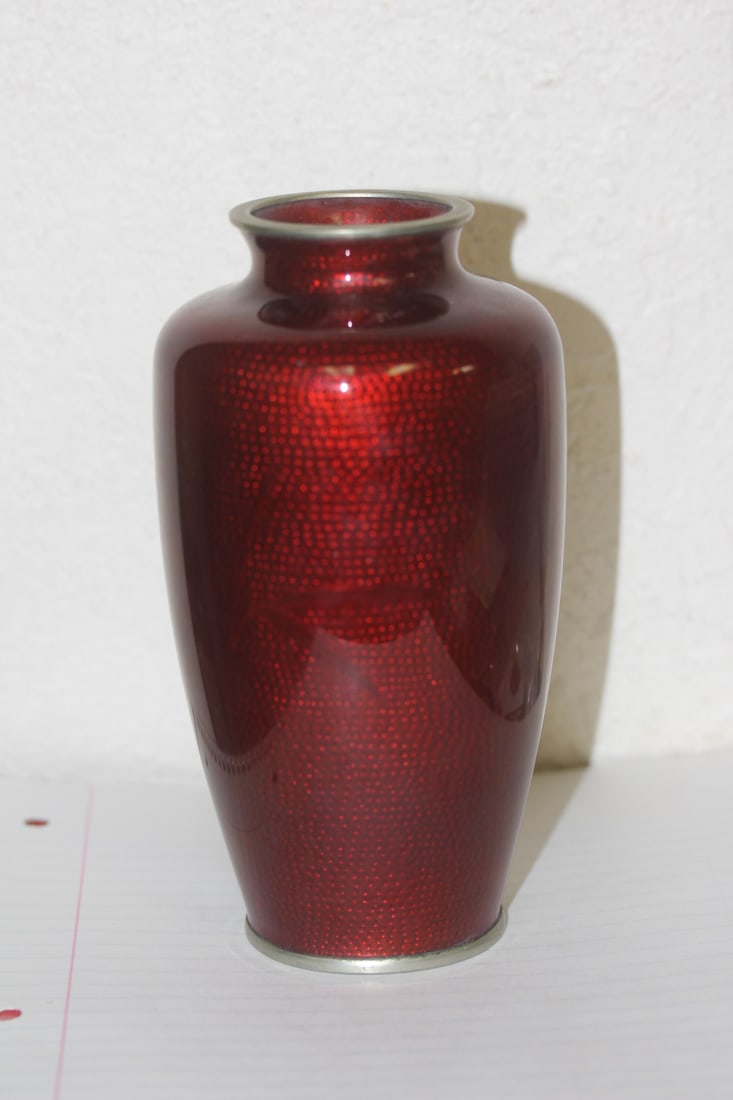Japanese Cloisonne Vase - 4