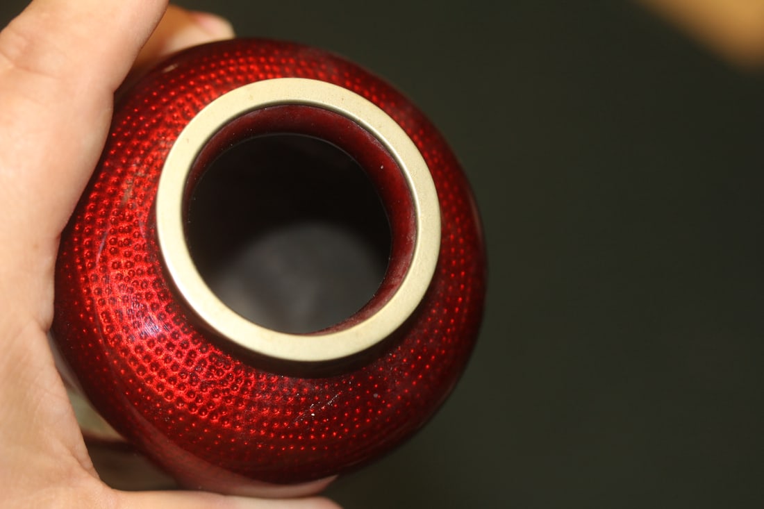 Japanese Cloisonne Vase - 7