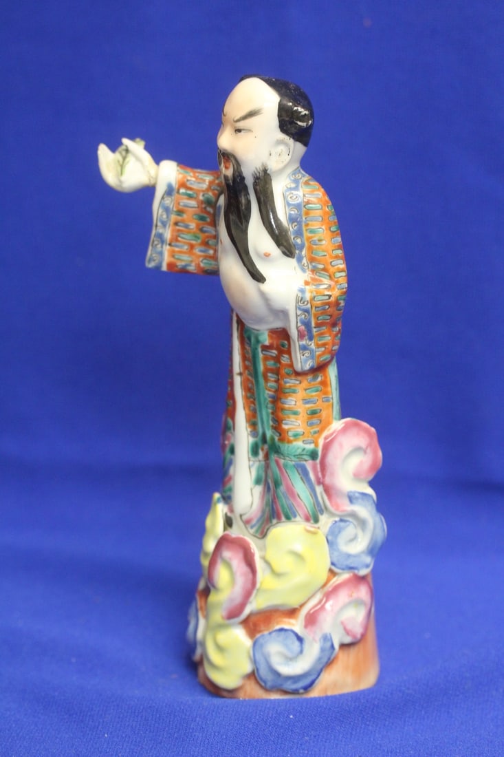 Vintage Chinese Porcelain Figure - 2