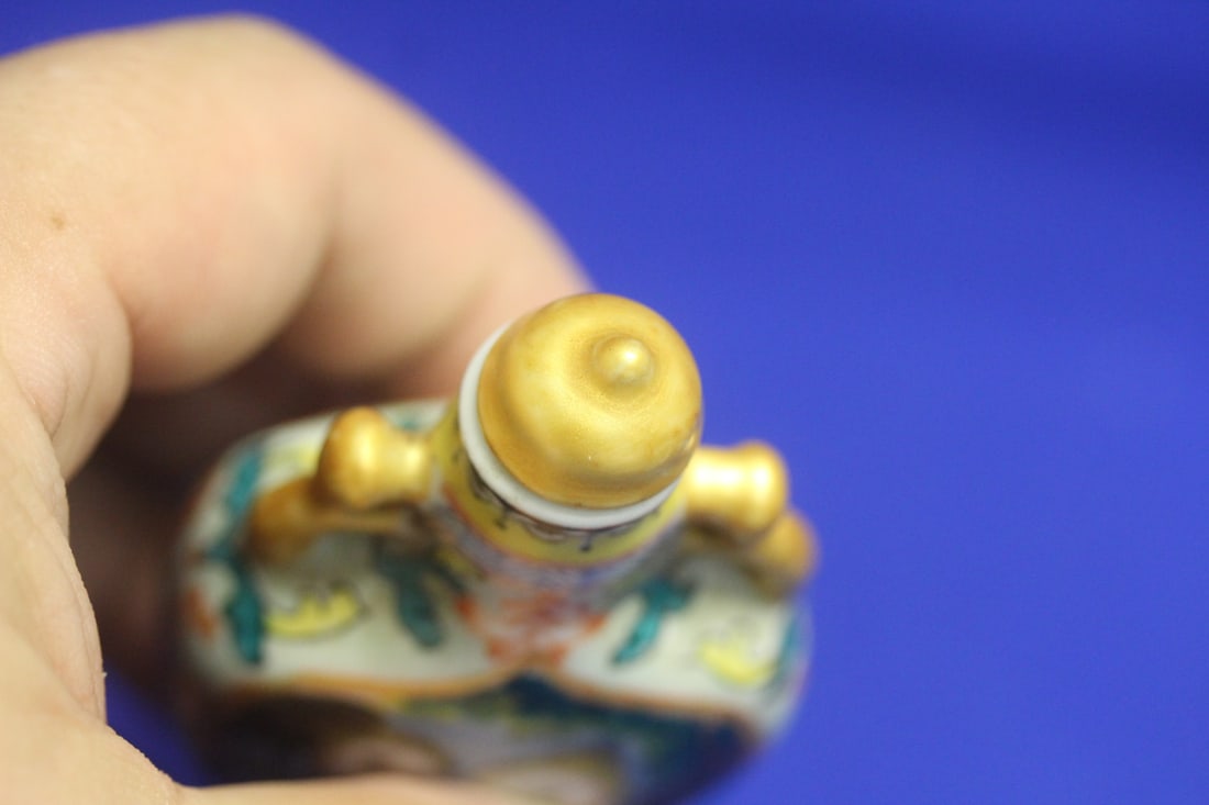 Chinese Porcelain Snuff Bottle - 6