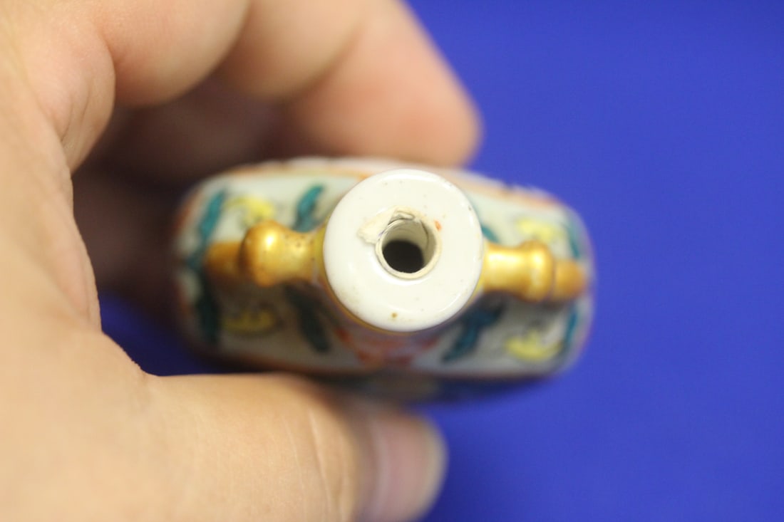 Chinese Porcelain Snuff Bottle - 7