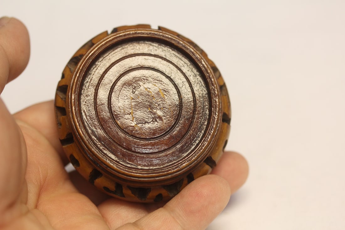 Small Chiense Wood Stand - 2