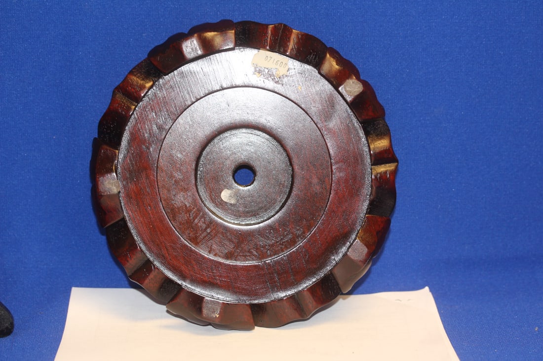 Carved Rosewood Wood Stand - 4