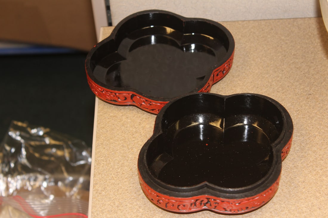Chinese Cinnabar Style Box - 7