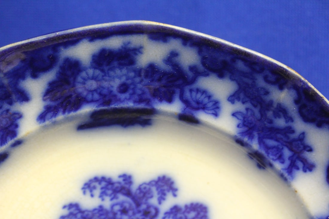 Flow Blue Plate - 2