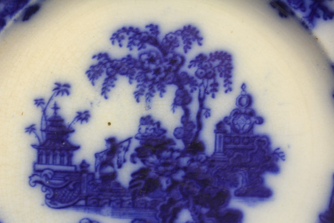 Flow Blue Plate - 3