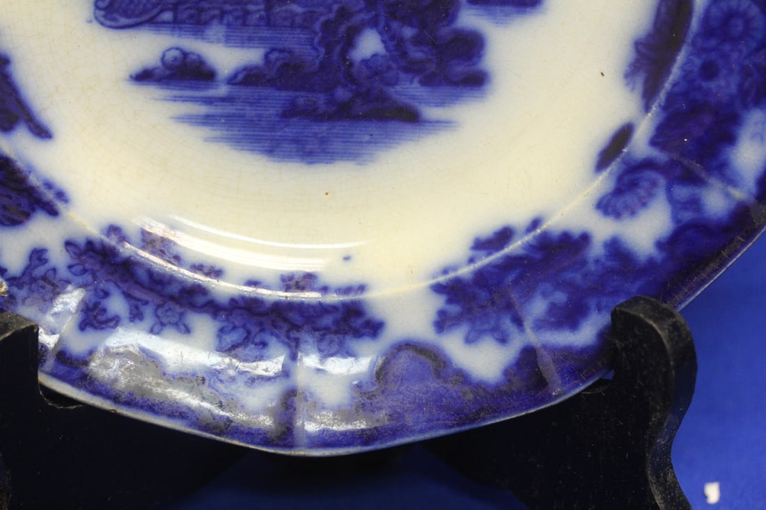 Flow Blue Plate - 4