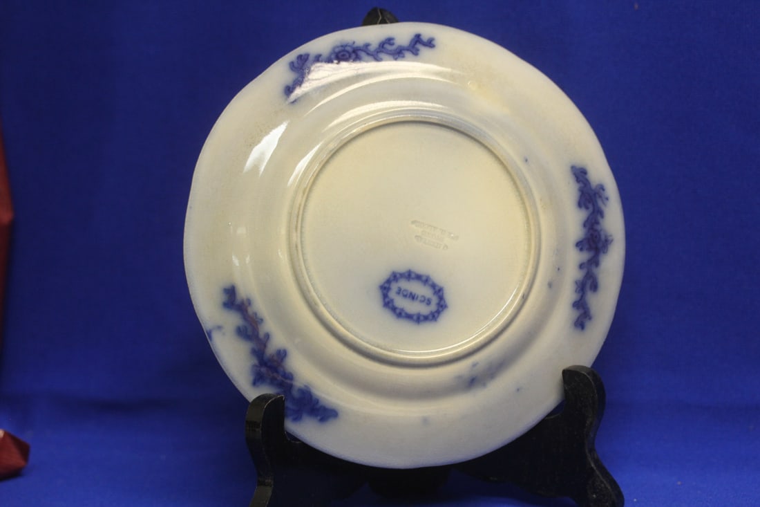 Flow Blue Plate - 7