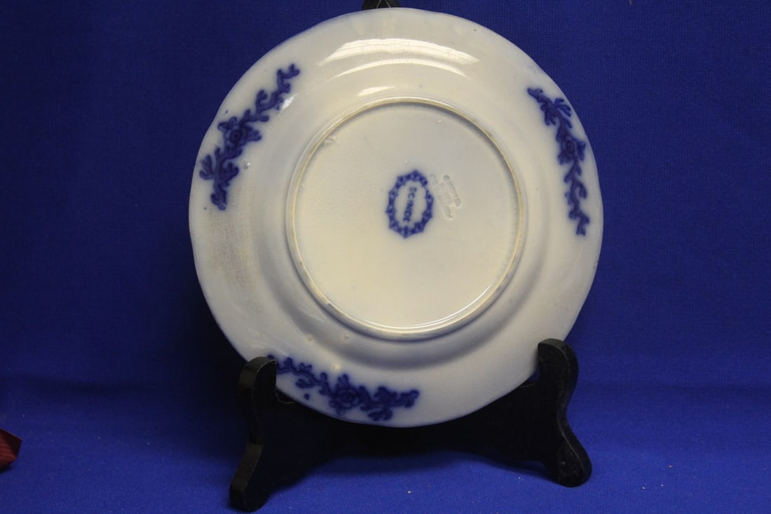 Flow Blue Plate - 6