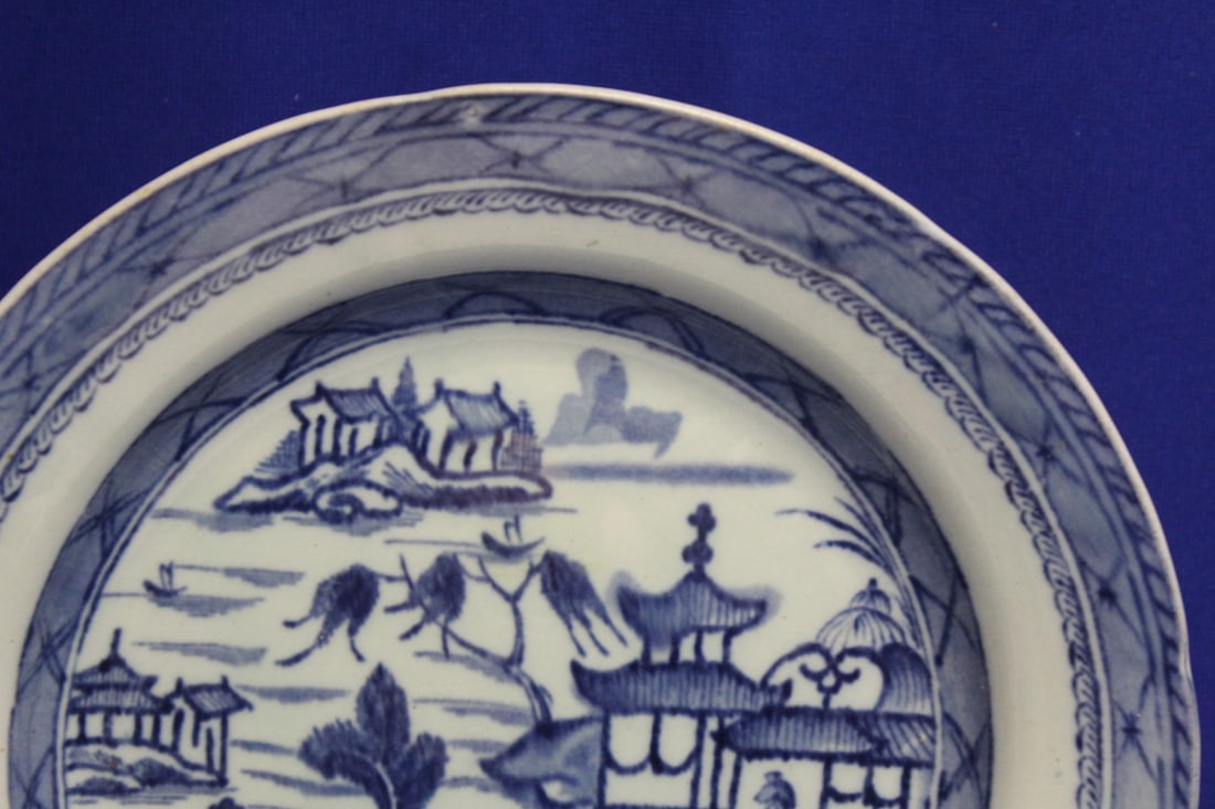 Antique Chinese Canton Plate - 2