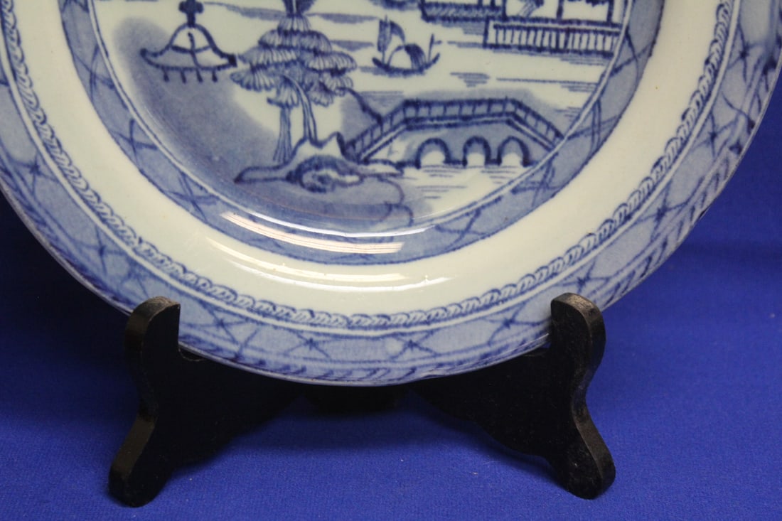 Antique Chinese Canton Plate - 4