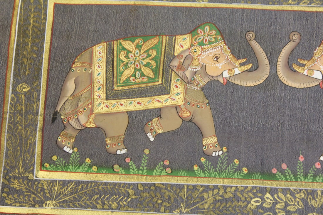 Hand Painted Indian Pastel - 2