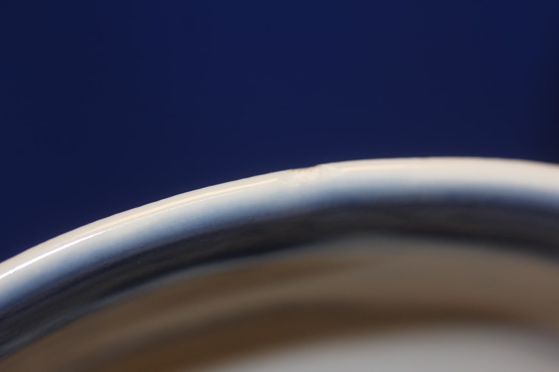 Antique Chinese Blue and White Canton Bowl - 4