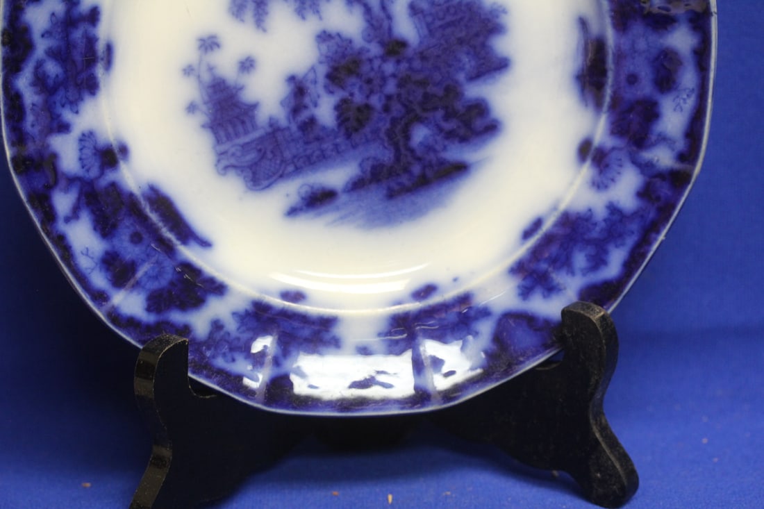 Flow Blue Plate - 4