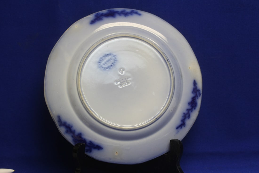 Flow Blue Plate - 5