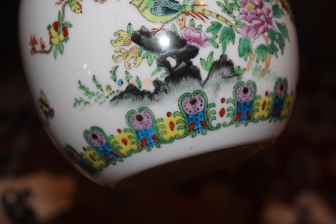 Chinese Rosemedallion Ginger Jar - 7