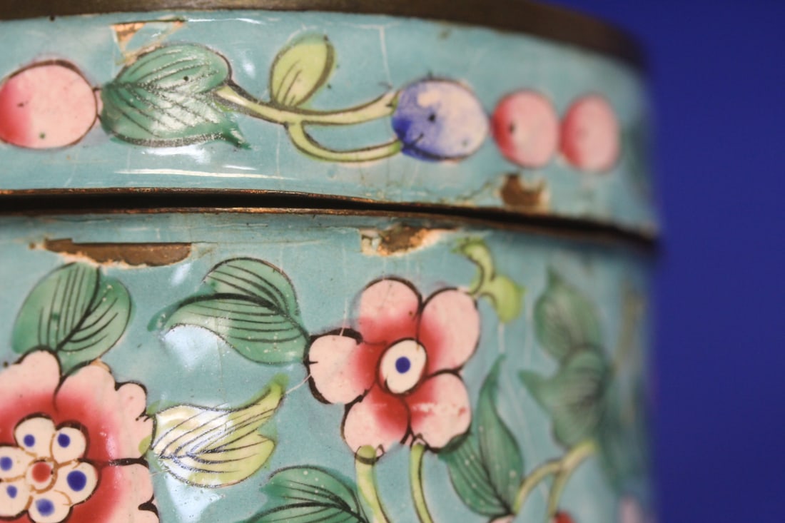 Chinese Enamel Box - 10