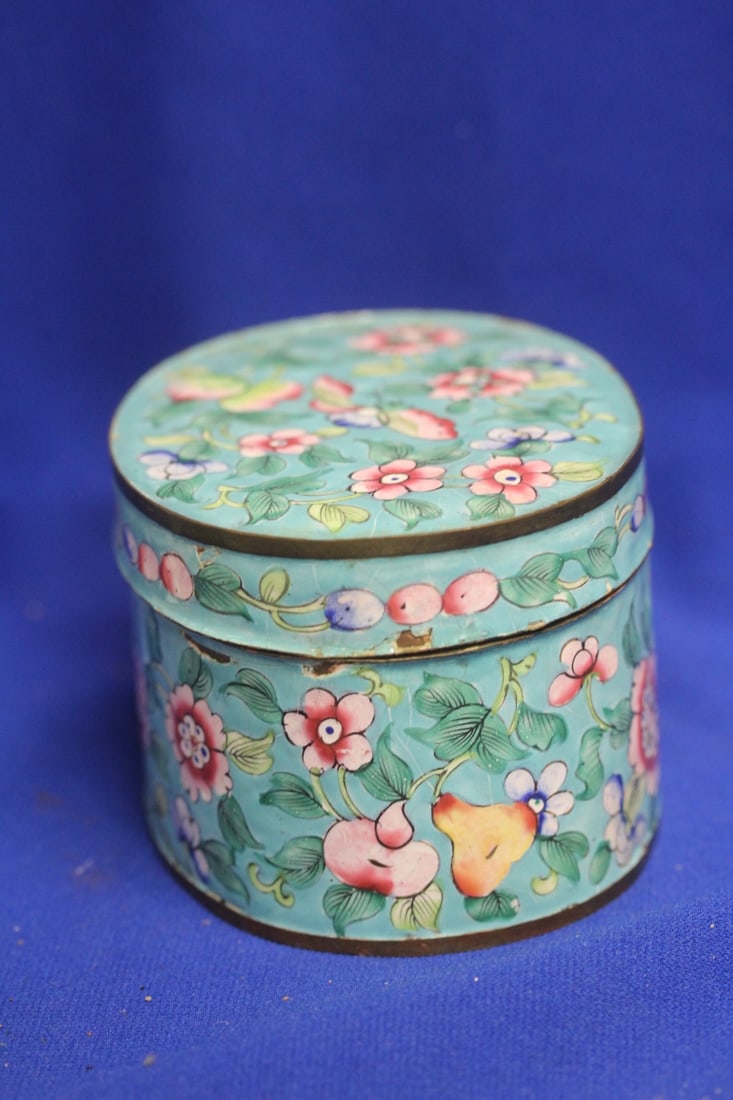 Chinese Enamel Box - 2