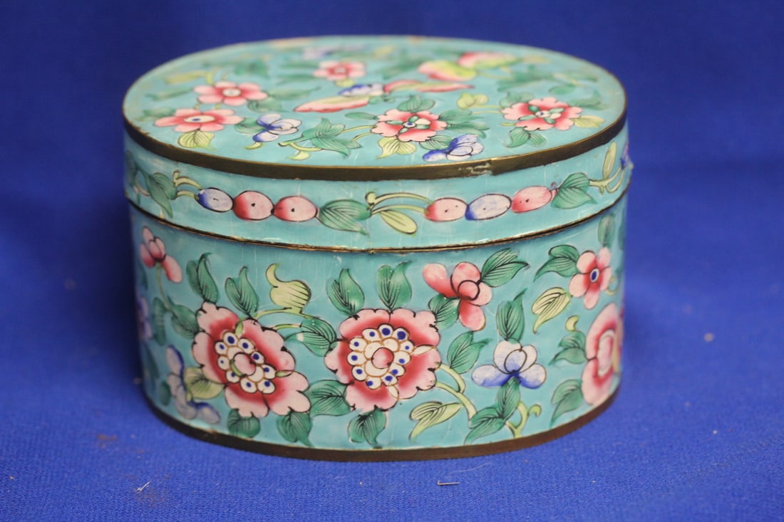 Chinese Enamel Box - 3