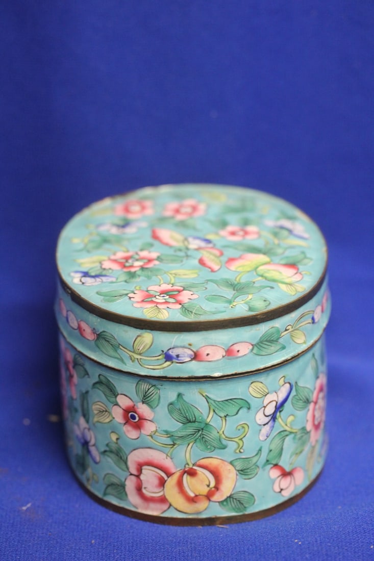 Chinese Enamel Box - 4