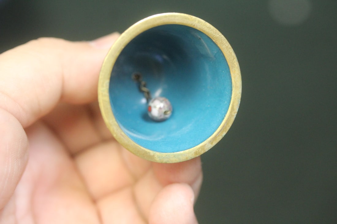 Enamel Cloisonne Bell - 4