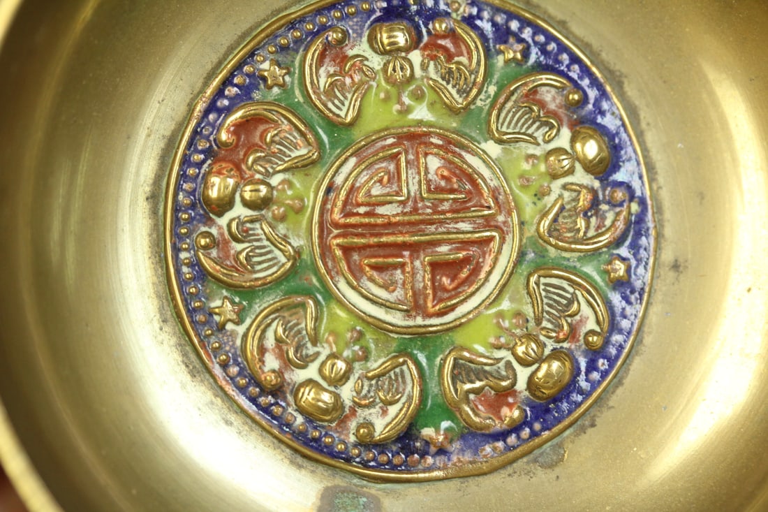Antique Chinese Enamel Dishes - 4