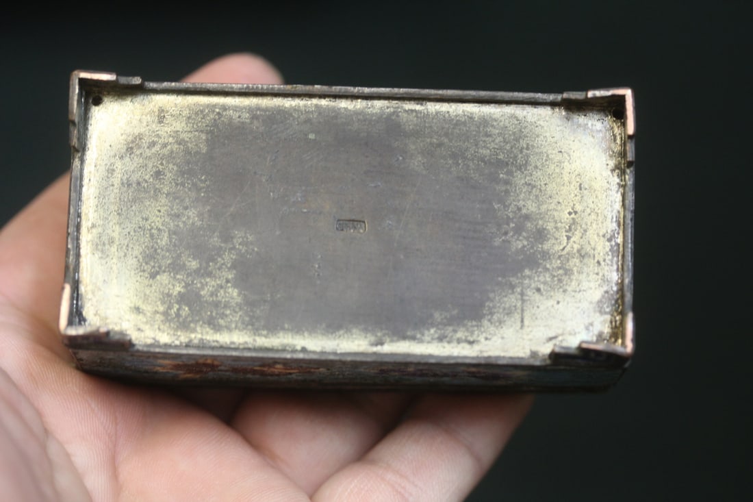 Antique Chinese Enamel Box - 3