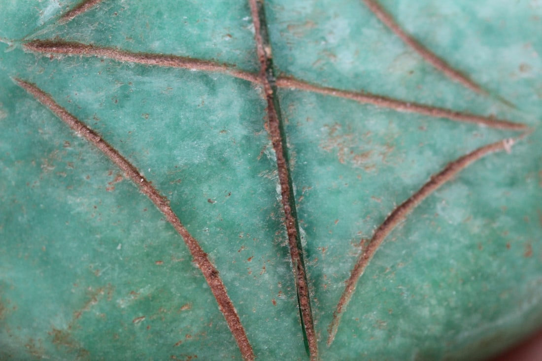 Jade or Similar Hard Stone Snuff Bottle - 5